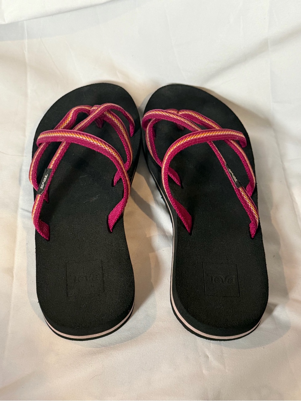 Teva Women's Olowahu Lindi Boysenberry Polyester Sandal Womens Size 7 - Picture 5 of 7